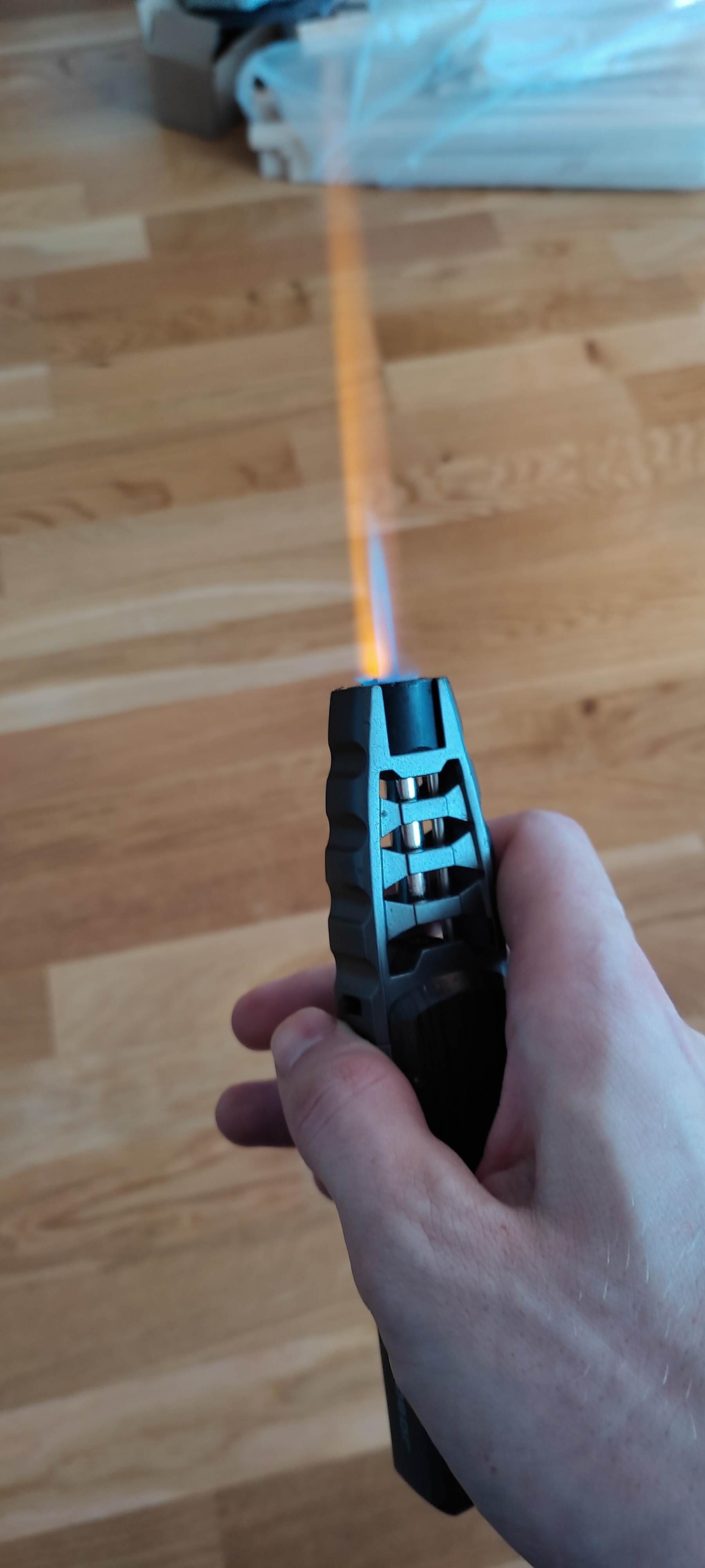 Jet Flames Lighter Turbo Torch Fire Gas Lighters | Plus photo review